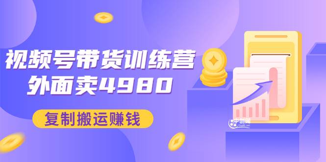 外面卖4980【盗坤：视频号带货训练营】复制搬运赚钱（附电公商园文件）