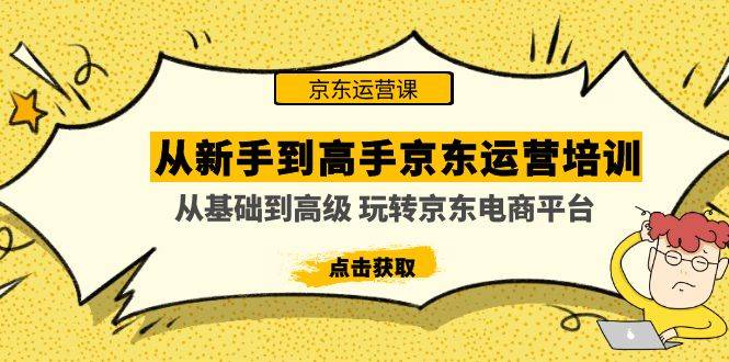 从新手到高手京东运营培训：从基础到高级 玩转京东电商平台
