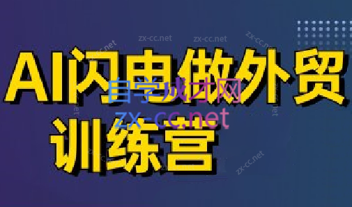 大卫·AI闪电做外贸训练营（更新13.0）