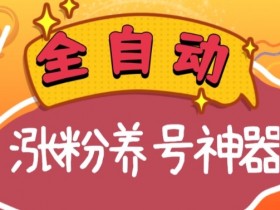 全自动快手抖音涨粉养号神器，多种推广方法挑战日入四位数（软件下载及使用+起号养号+直播间搭建）