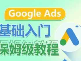 Google Ads基础入门保姆级教程，​系统拆解广告形式，关键词的商业认知，谷歌广告结构