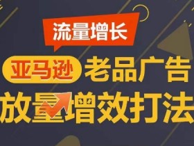 流量增长 亚马逊老品广告放量增效打法，短期内广告销量翻倍