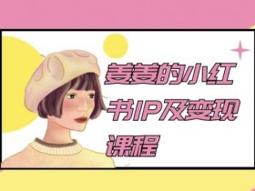 姜姜的小红书IP及变现课程，姜姜小红书2024