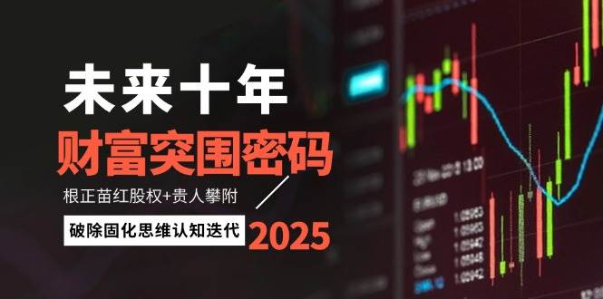 （14679期）未来十年财富突围密码：根正苗红股权 贵人攀附，破除固化思维认知迭代